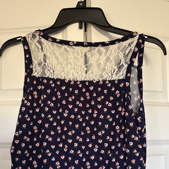 Pulse Women's Navy Floral Tank Top - Picture 7 of 8